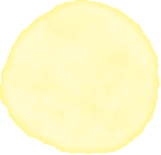 黄色円模様